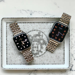 Apple Watch stainless steel band (Jubilee type / SILVER)