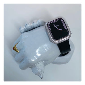 Caja con bisel para Apple Watch para 7 y 8 (edición Iced-out)