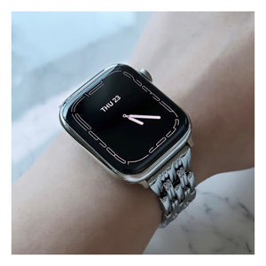 Apple Watch stainless steel band (Neo classic 5-row link type)