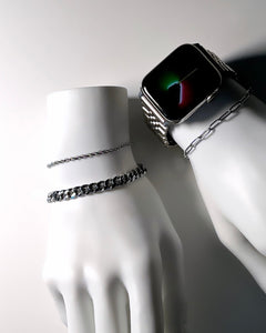 [L’ordinaire 3rd Anniversary] Daily chain 3-bracelets set